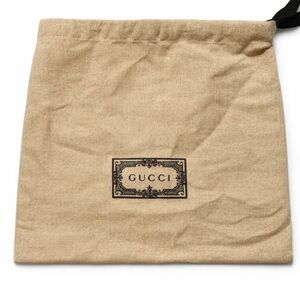 Authentic Gucci Beige Linen Dust Bag
